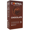 CONTROL - ADAPTA CHOCOLATE CONDOMS 12 UNITS - Only Vibes