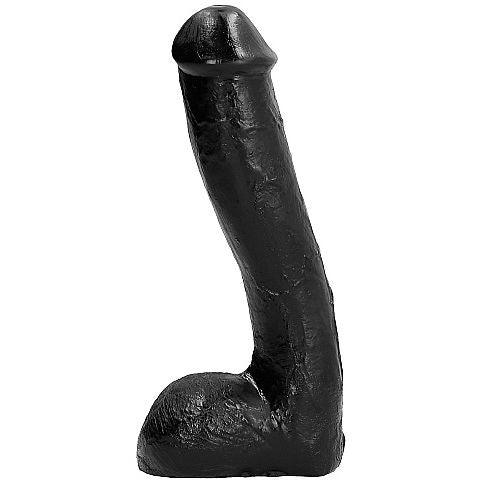 all black pene anale realistico 23 cm