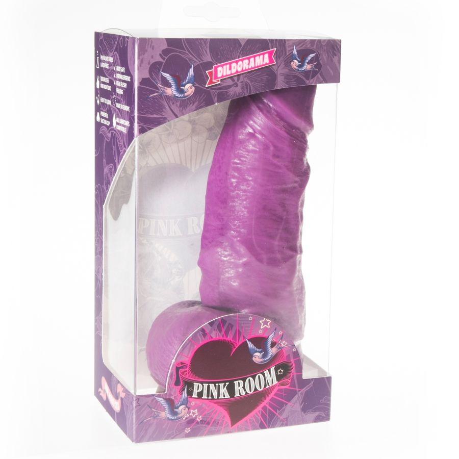 pink room dildo realistico dayan viola 17 cm