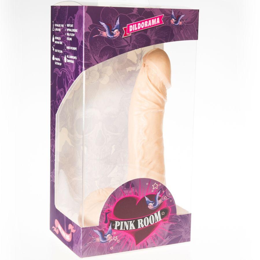 pink room eban dildo realistico flesh 19 cm