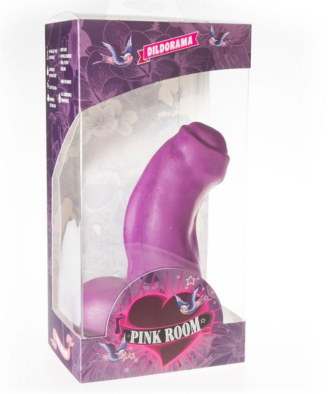 pink room nestor dildo realistico viola 16 5 cm