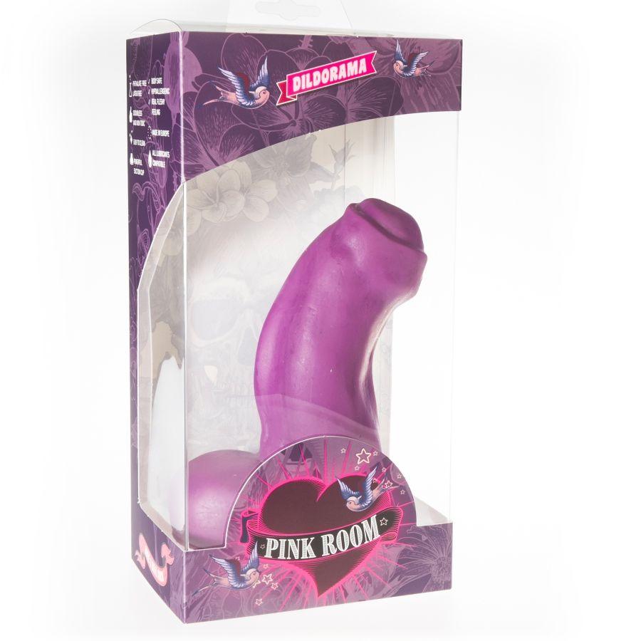 pink room nestor dildo realistico viola 16 5 cm