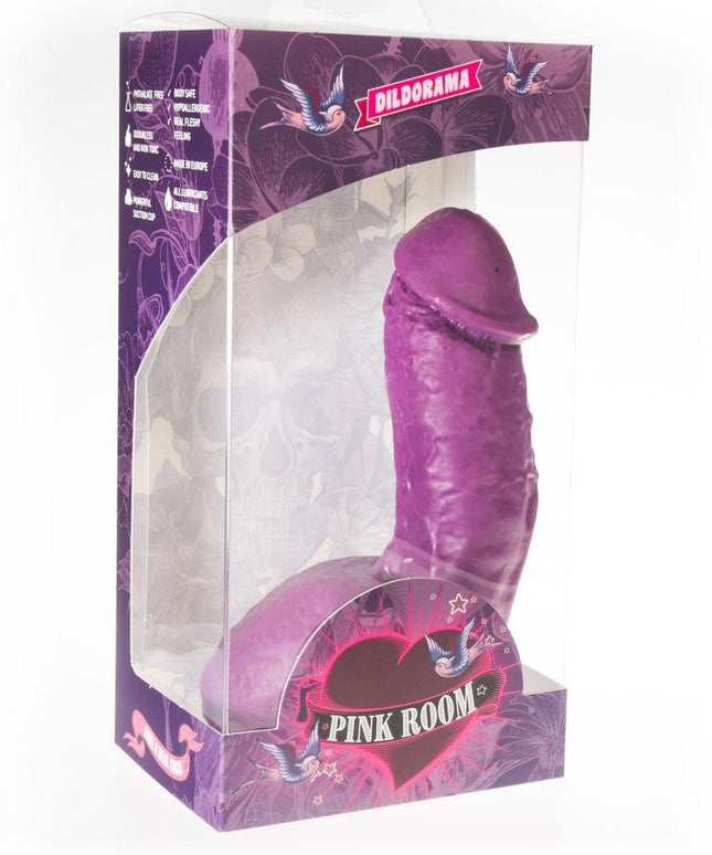 pink room elian dildo realistico viola 17 5 cm
