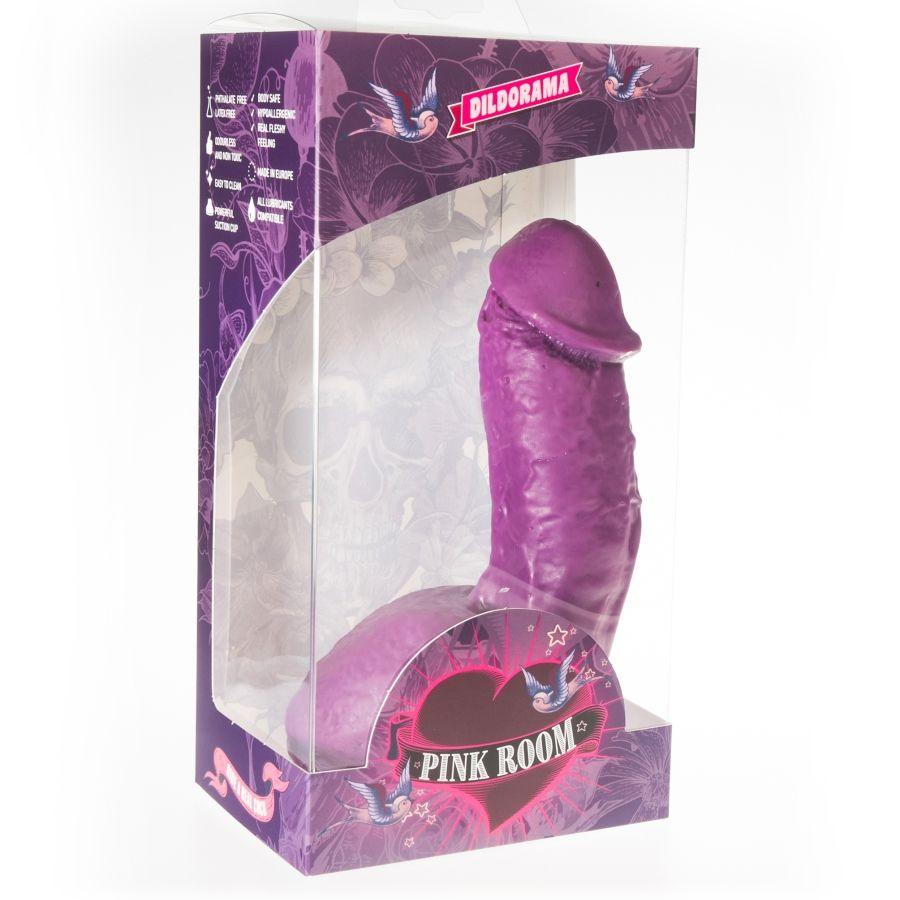 pink room elian dildo realistico viola 17 5 cm