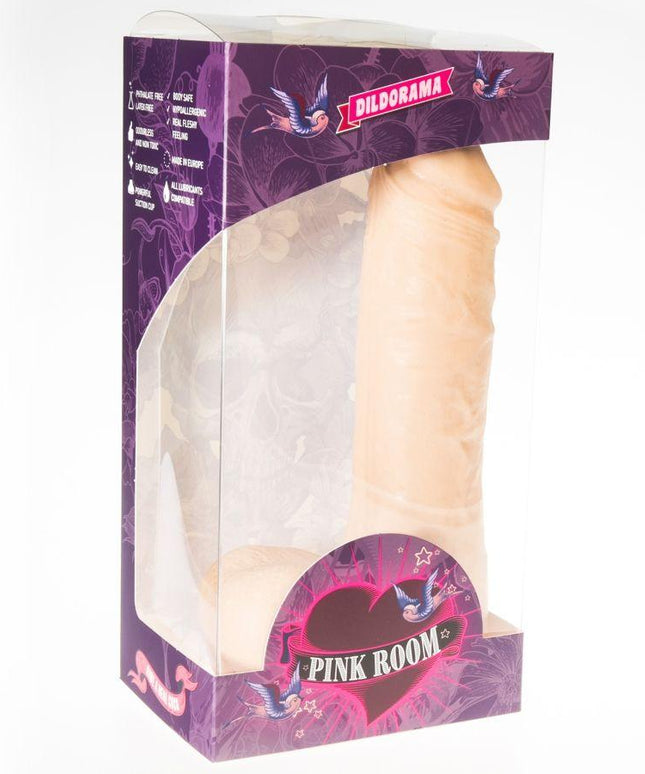 pink room anton dildo realistico flesh 21 5 cm