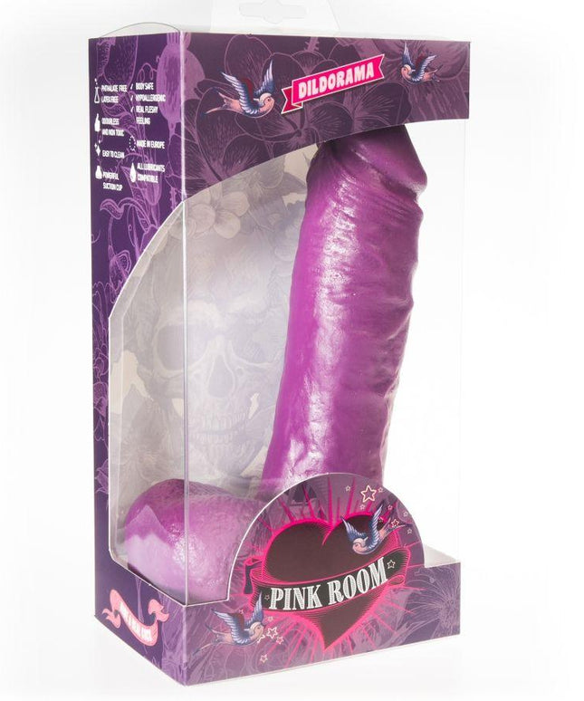 pink room anton dildo realistico viola 21 5 cm