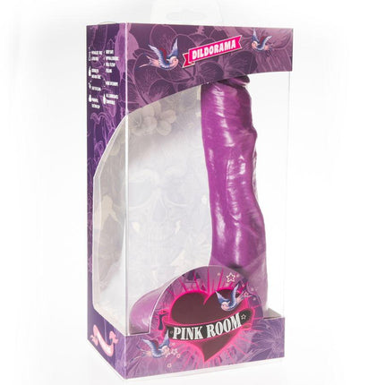 pink room nilo dildo realistico viola 23 cm