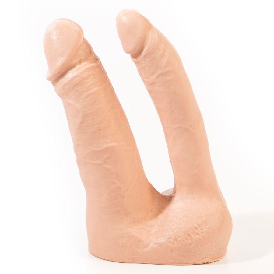 pink room arthus doppio dildo realistico flesh 17cm 15 5cm