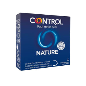 CONTROL - PRESERVATIVI ADAPTA NATURE 3 UNITÀ - Only Vibes