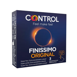 CONTROL - PRESERVATIVI FINISSIMO 3 UNITÀ - Only Vibes