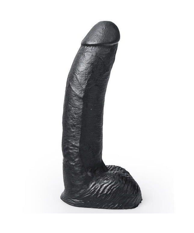 hung system dildo realistico colore nero george 22 cm