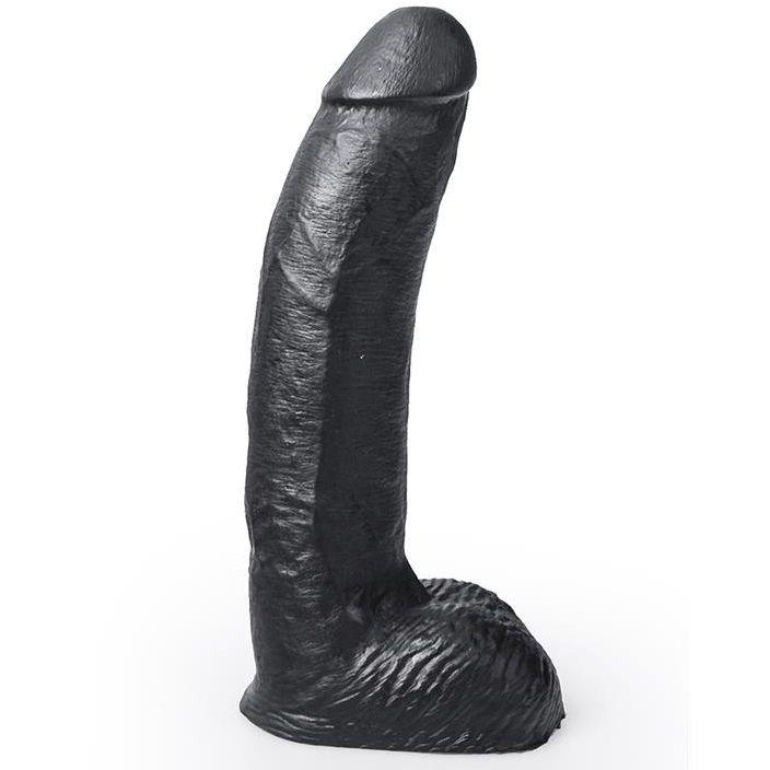 hung system dildo realistico colore nero george 22 cm