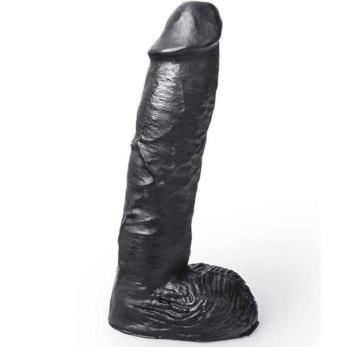 hung system dildo realistico colore nero mickey 24 cm