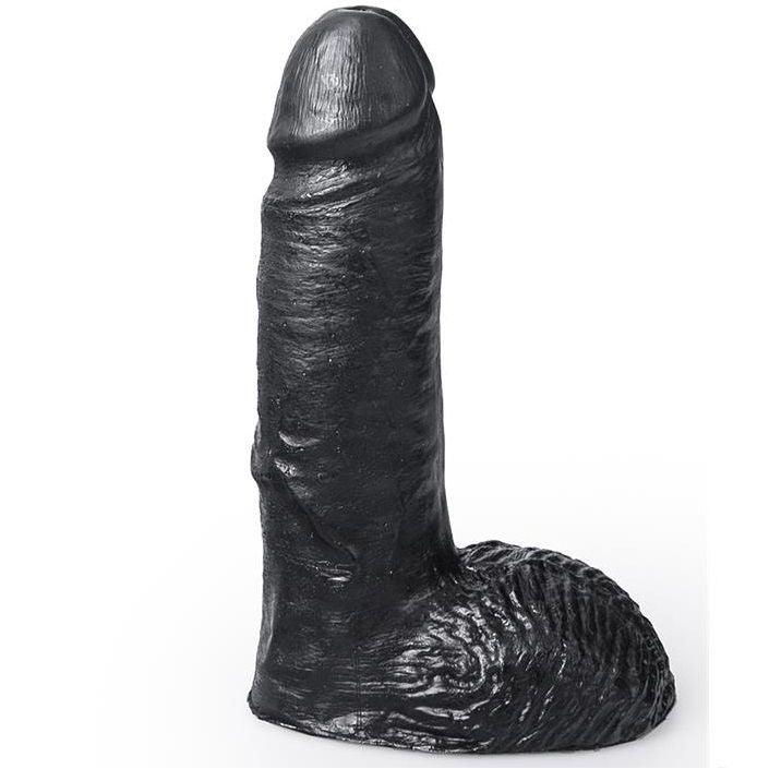 hung system dildo realistico colore nero cesar 19 cm