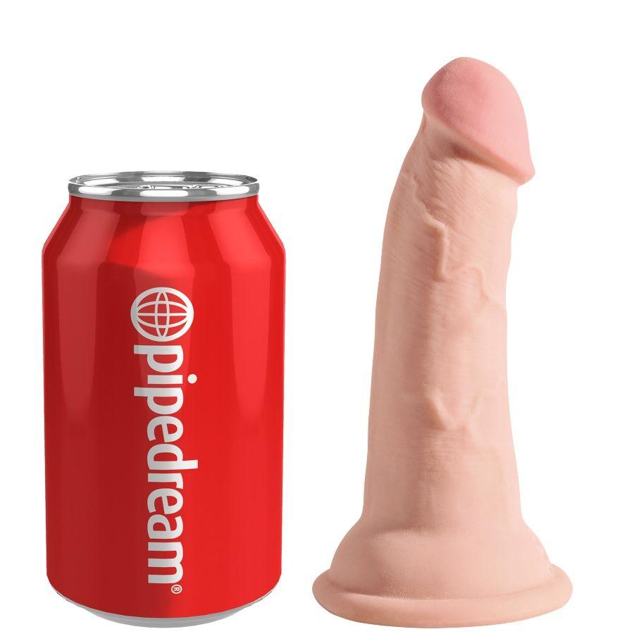 king cock dildo tripla densit 13 cm