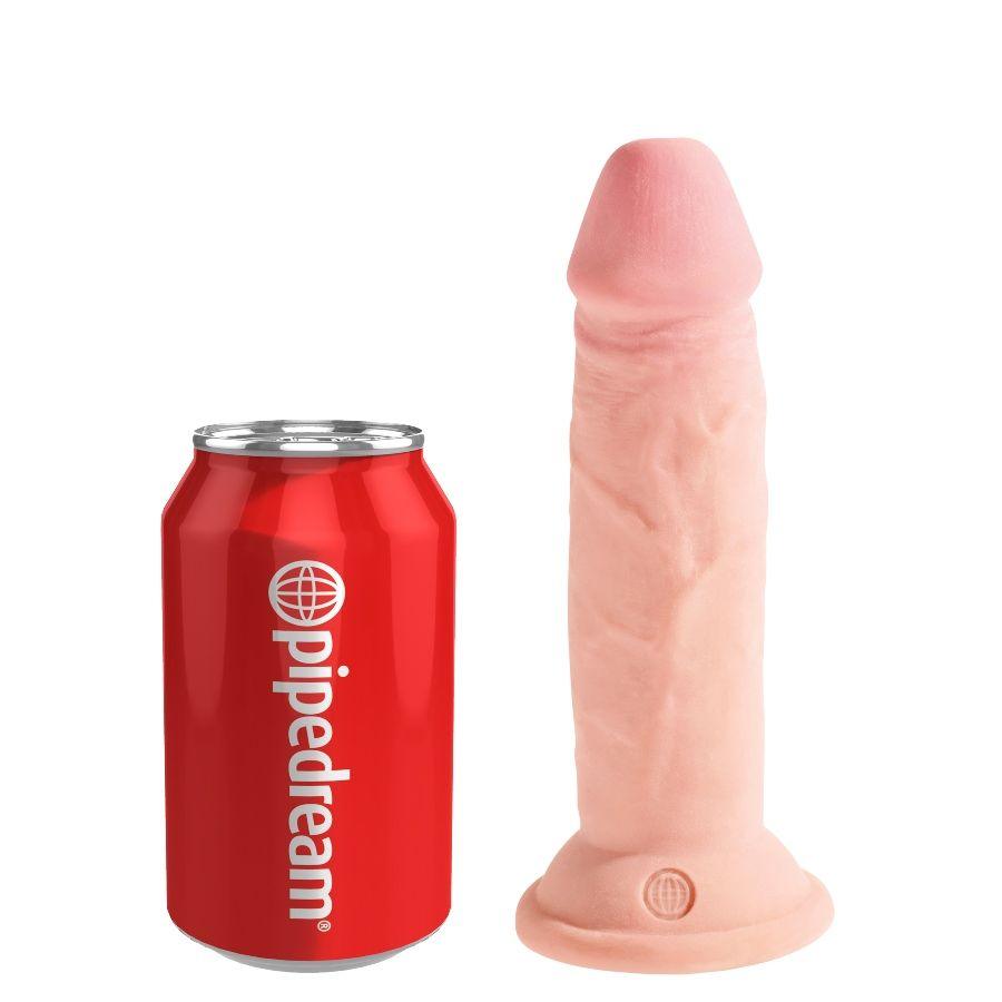 king cock dildo tripla densit 15 cm