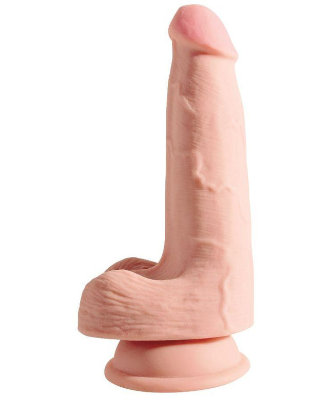 king cock dildo tripla densit 13 cm con testicoli