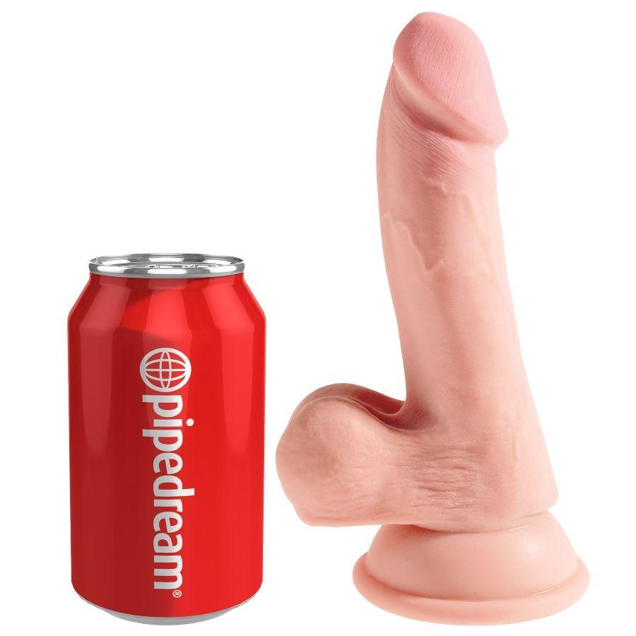 king cock dildo tripla densit 14 cm