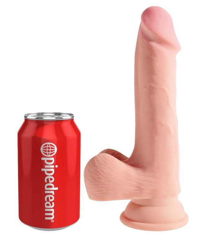 KING COCK - DILDO TRIPLA DENSIT 19 CM