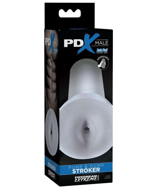 pdx male pompa e stroker dump trasparente