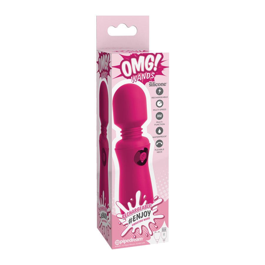 omg enjoy vibrator wand rosa