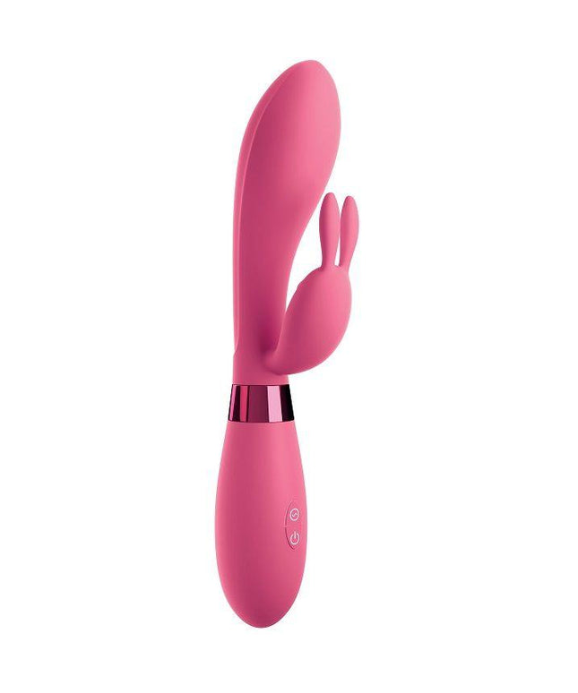 omg selfie silicone vibratore coniglio rosa