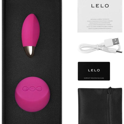 LELO - LYLA 2 INSIGNIA DESIGN EDITION UOVO MASSAGGIATORE CERISE - Only Vibes