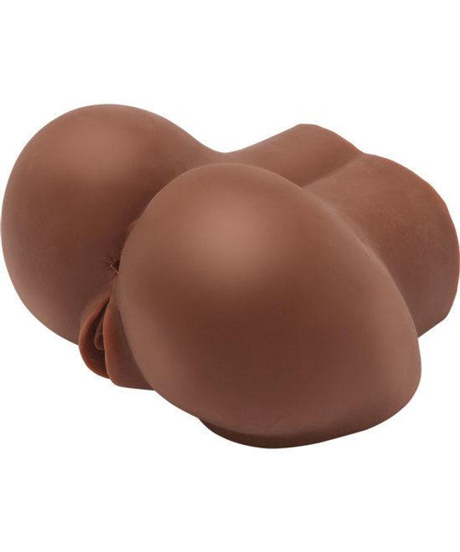 act big ass masturbatore realistico con vibratore marrone