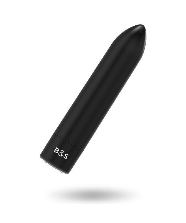 BLACK&SILVER - KERNEX 2 PROIETTILE MAGNETICO VIBRANTE NERO