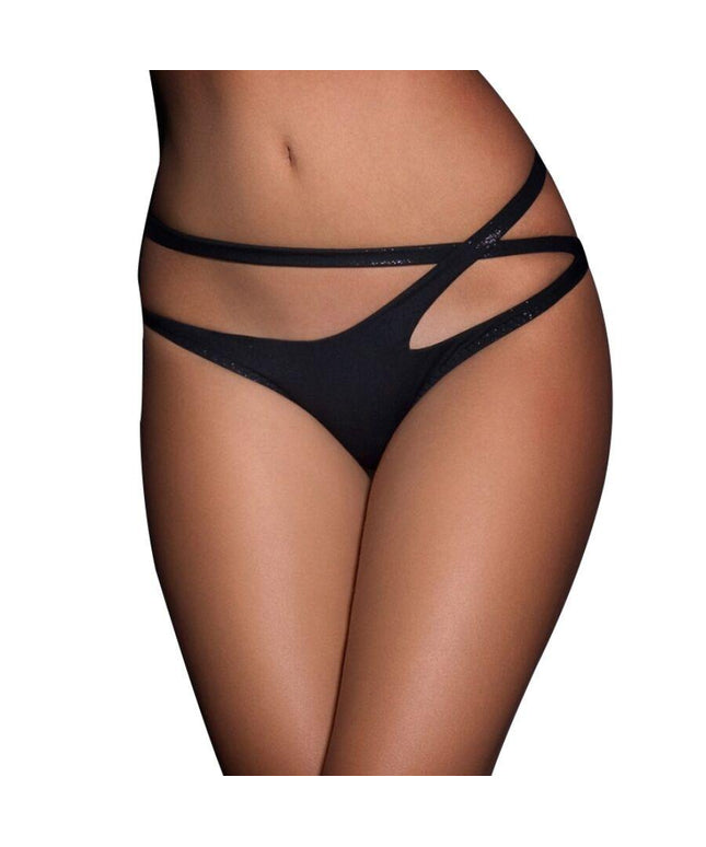 queen lingerie slip con doppie spalline incrociate s m