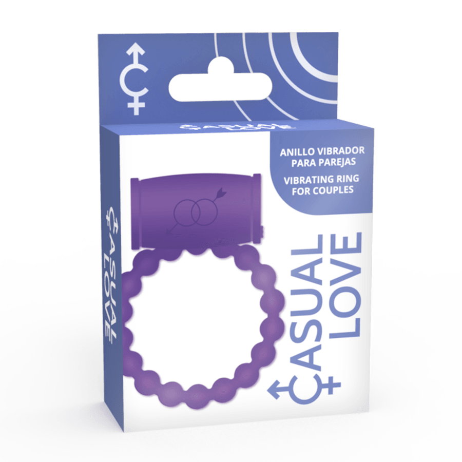 CASUAL LOVE - ANELLO VIBRATORE PER 25 COPPIE VIOLA - Only Vibes