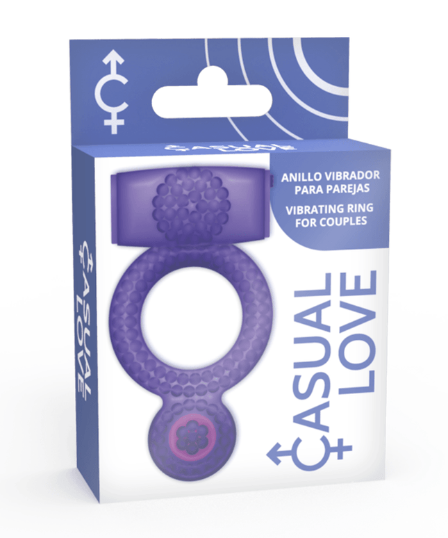 CASUAL LOVE - ANELLO DOUBLE PLEASURE LILLA - Only Vibes