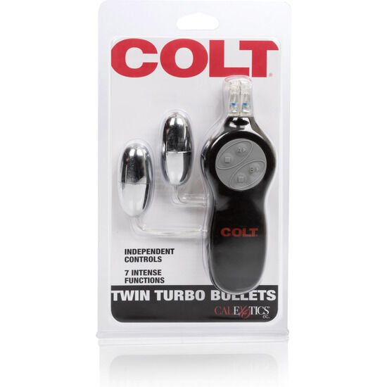 CALIFORNIA EXOTICS - PROIETTILI COLT 7 FUNZIONI TWIN TURBO