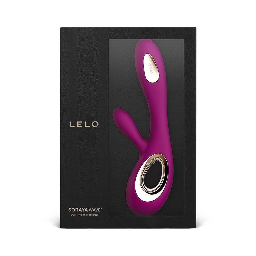 lelo soraya vibratore wave rabbit deep rose