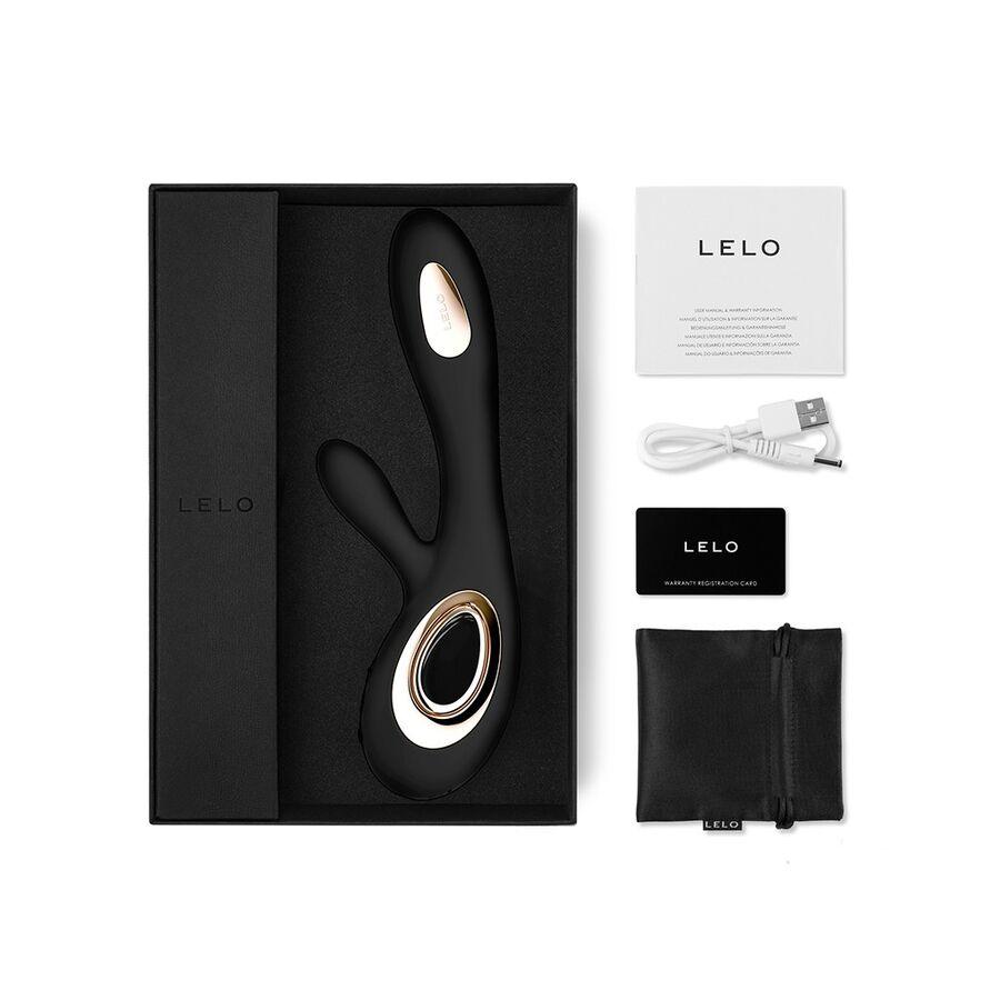 lelo vibratore soraya wave coniglio nero