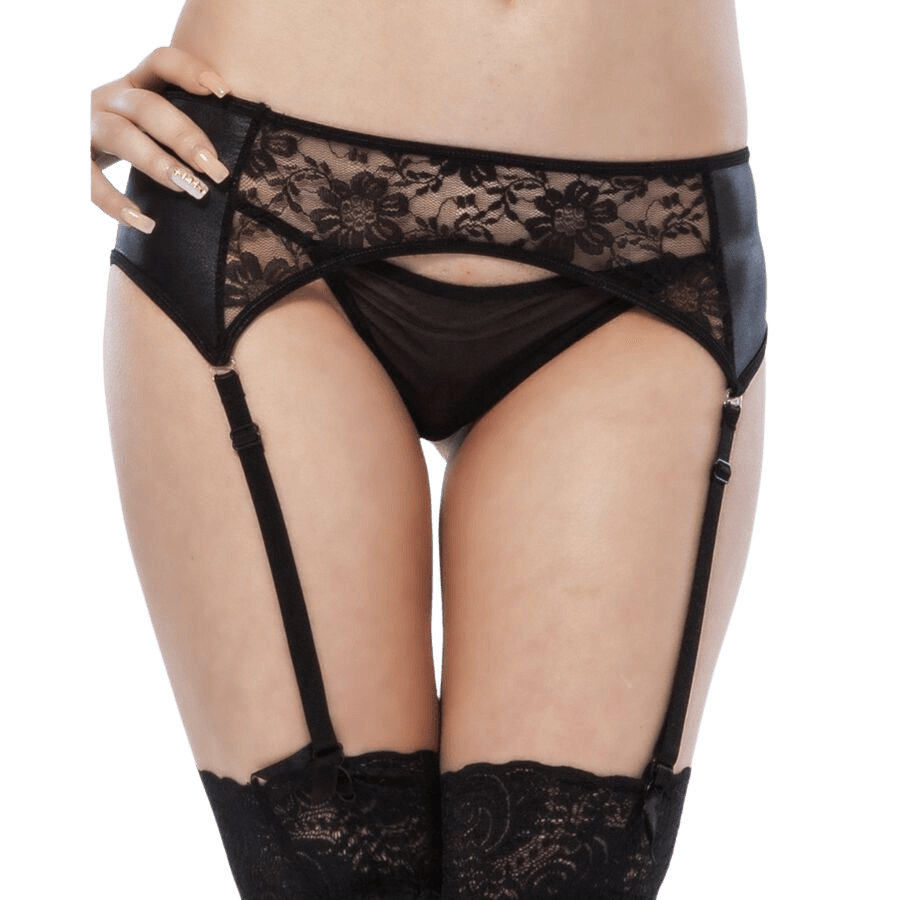 queen lingerie perizoma giaccierina disegno floreale s m