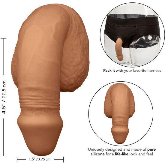 california exotics guarnizione in silicone per pene 12 75 cm caramel