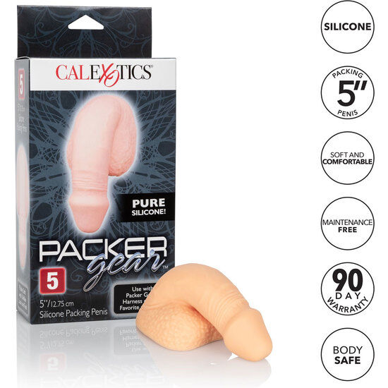 CALIFORNIA EXOTICS - IMBALLAGGIO IN SILICONE PENE 12.75 CM CARNE