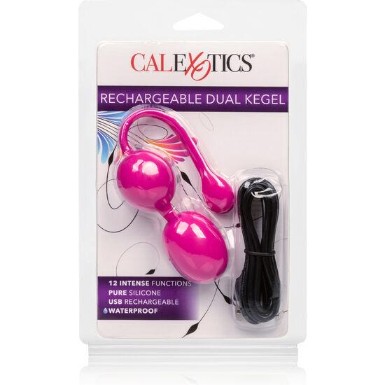 california exotics ricaricabile dual kegel rosa