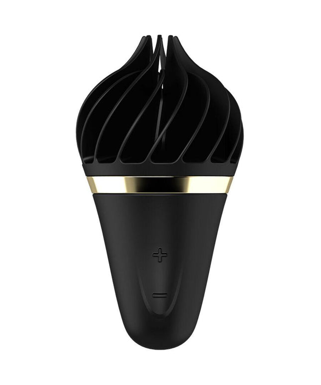 satisfyer sweet treat spinnator marrone e rosa