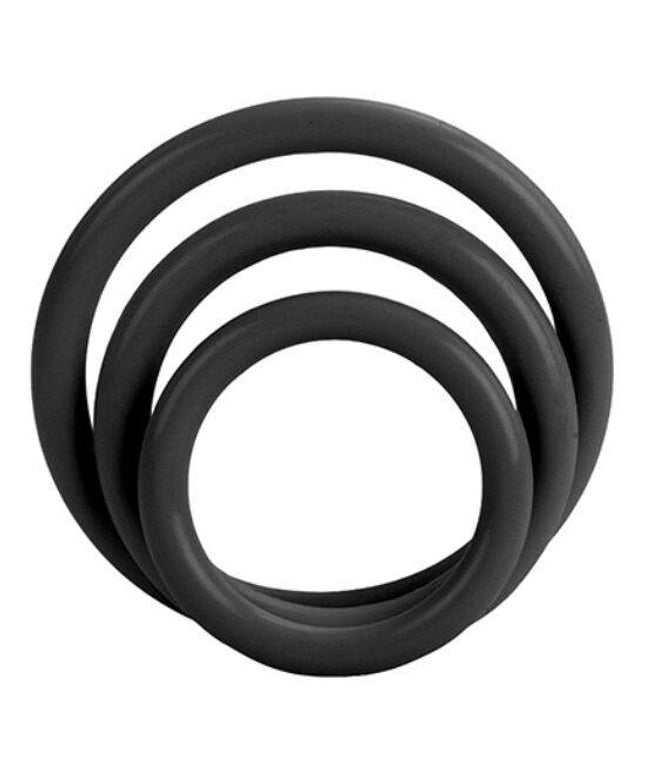 california exotics tri anelli nero