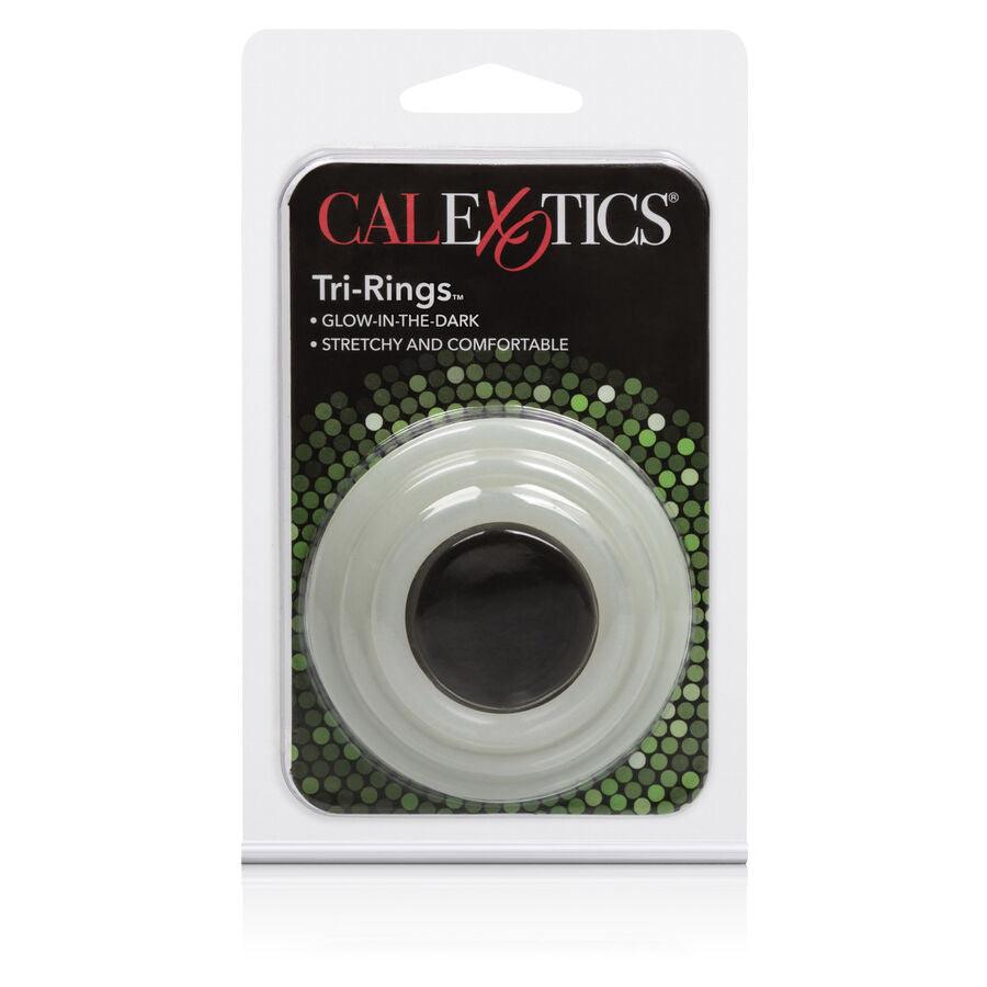 california exotics tri rings si brillano al buio