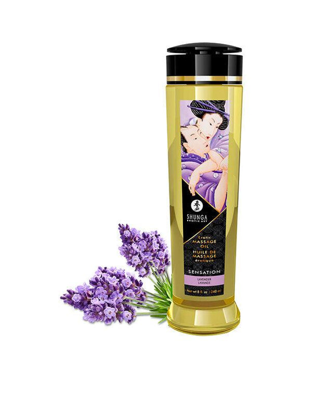 shunga olio da massaggio erotico sensazionale 240 ml