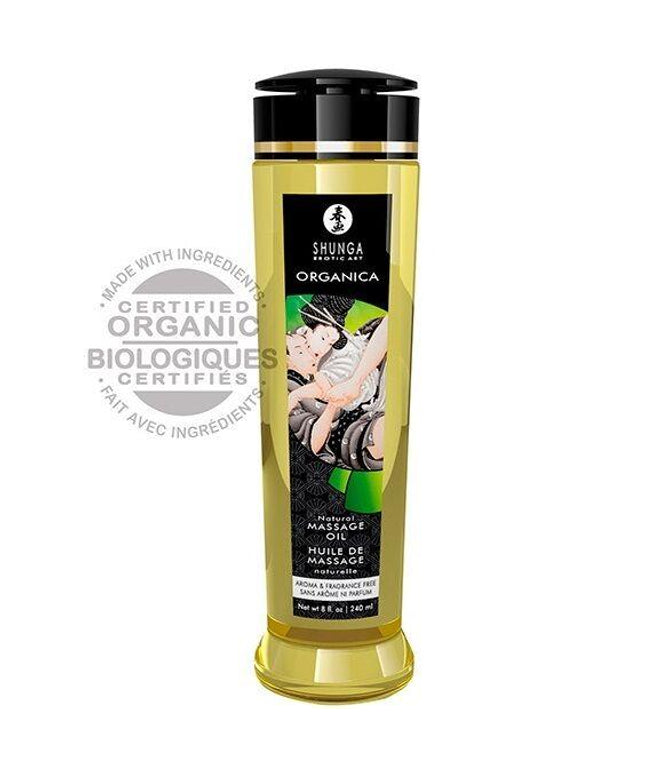 shunga olio da massaggio biologico naturale 240 ml