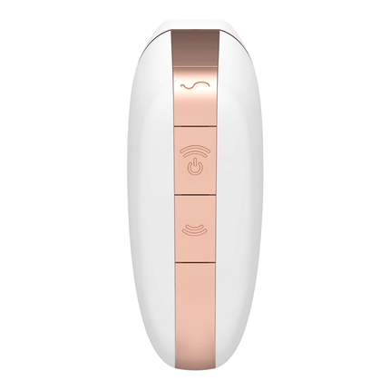 satisfyer stimolatore e vibratore triangolo love nero