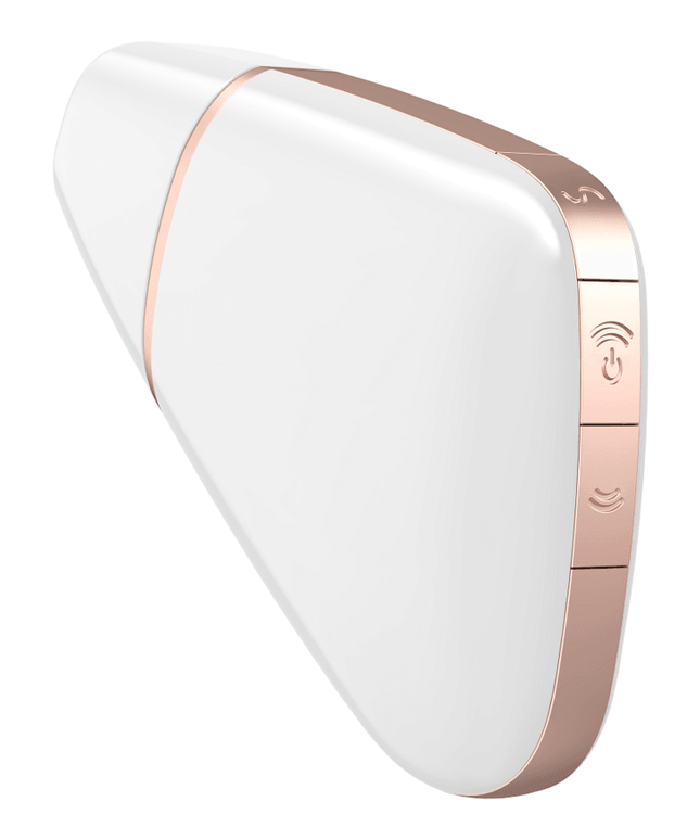 satisfyer stimolatore e vibratore triangolo love nero