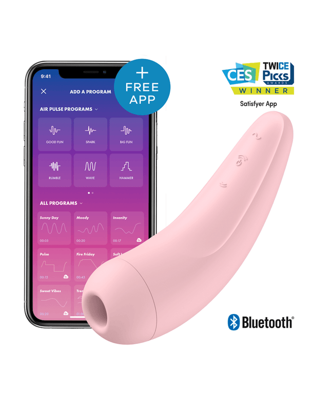 satisfyer curvy 1 rosso rosa