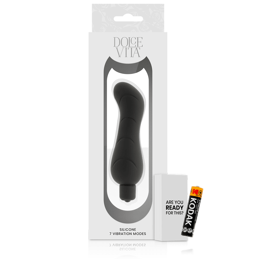 dolce vita g spot black silicone