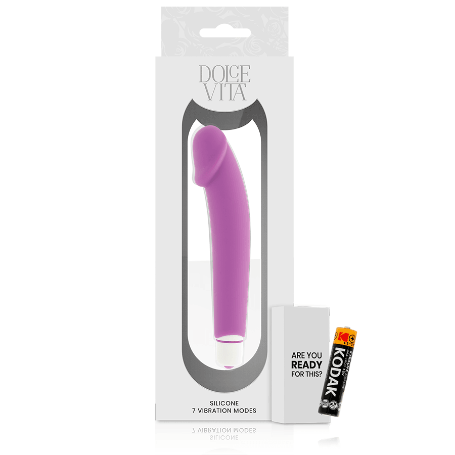 dolce vita realistic purple silicone