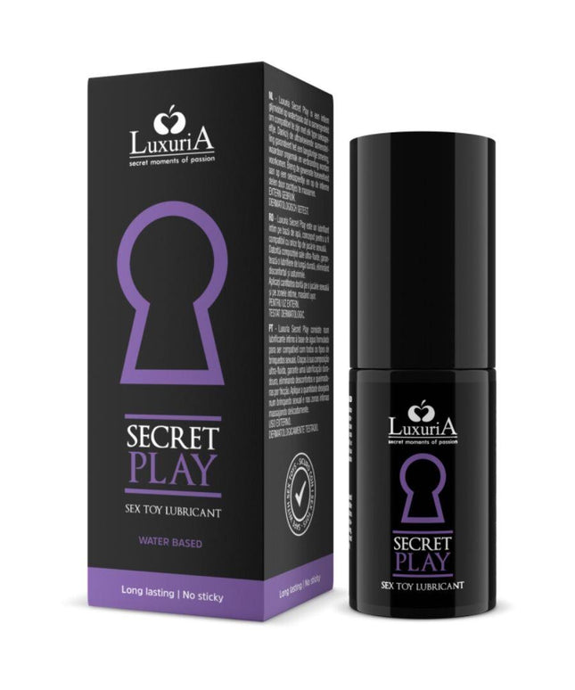 intimateline luxuria secret play sex toys lubrificante 30 ml